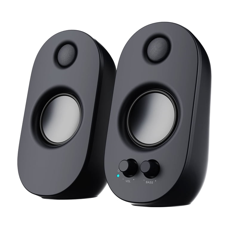 onn AC PC Speakers with Bass Control photo 2