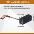 thumbnail image 4 of GUYUTING 8PCS Carbon Brush Replacement for DWE4011 DWE4120 DWE4887 Power Tools Motor Maintenance Parts, 4 of 9