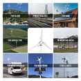 thumbnail image 4 of Wind Turbine Generator 1000W 6 Blades New Energy Horizontal Wind Turbine Generator MPPT Controller 12v 24v Homeuse Low Noise Small Windmill ,Easy to Install, 4 of 6