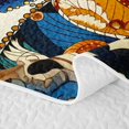 thumbnail image 5 of Erosebridal Boho Mandala Floral Twin Quilt Set for Women Girls, Western Paisley Swirl Print Twin Coverlet Set, 2-Piece, 5 of 7