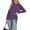 Purple, variant on Womens Blouses Summer Long Sleeve Solid Color Cute Trendy Tunic Blouses Comfort Slim Fit Crew Neck Tunic T Shirts Tops Dressy Tops for Women