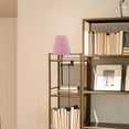 thumbnail image 5 of Kiven Clip Lamp, 1 Pack Farmhouse Clamp Lamp with Pink Fabric Lampshade, 8.3FT Plug in Cord, Dimmable Decorative Nightstand Lamp for Home Bookshelf Bedside Office Side Table, 5 of 7