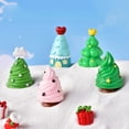 thumbnail image 4 of Redcolurful Mini Christmas Ornaments Tree Decorations With Santa Claus Snowman Reindeer Micro Landscape Accessories, 4 of 8