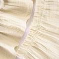 thumbnail image 6 of CAUYDY Baby Girls Toddler Summer Outfit Short Sleeve T-shirt Elastic Waist Shorts 2 Piece Short Set Summer Pjs For 18-24 Months 2t 3t 4t 5t Summer Pjs Kids (Sizes 6-9 Months,F02-White), 6 of 8