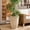 Beige, variant on Safavieh 15.4" x 15.4" x 21.3" Round Brown Cement Bamboo Plant Pot