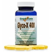 Good State - Glyco-X 400 with Berberine HCL - (400mg) (60 veggie capsules)