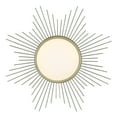 thumbnail image 2 of Wry Lighting Kieran Integrated LED 24in Flush Mount in Matte Black, 2 of 12
