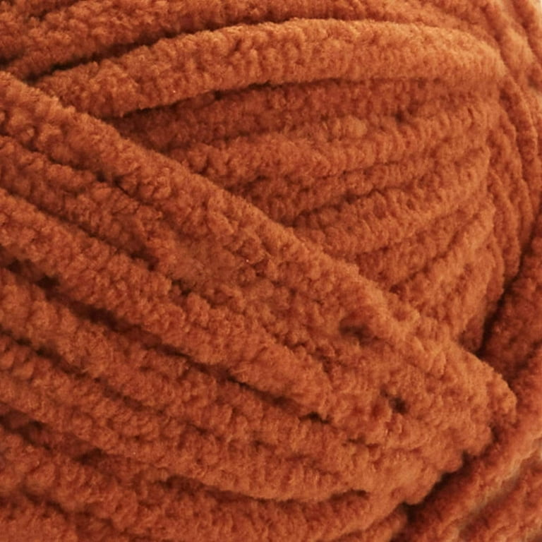  Premier Yarns Basix Chenille Yarn, Made of Polyester, Super  Bulky Yarn for Crocheting and Knitting, True Blue, 10.5 oz, 220 yards