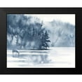 thumbnail image 2 of Pete, Katrina 14x12 Black Modern Framed Museum Art Print Titled - Winter Lake, 2 of 5