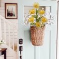 thumbnail image 4 of Briful 33" Artificial Flowers Spider Chrysanthemum Mum Plants 2Pcs Fake Flower Arrangements 3 Heads Long Stem Yellow, 4 of 6