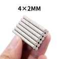 thumbnail image 1 of Imanes súper fuertes hick NdFeB Neodimio Delgado Disco pequeño Imán Permanente N35 Dia 1/2/3/4/5/6/8/10/12/15/18/20mm Dengxun unisex, 1 of 2
