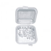Essentials Silicone Earring Back Stoppers Set - 50 Pieces