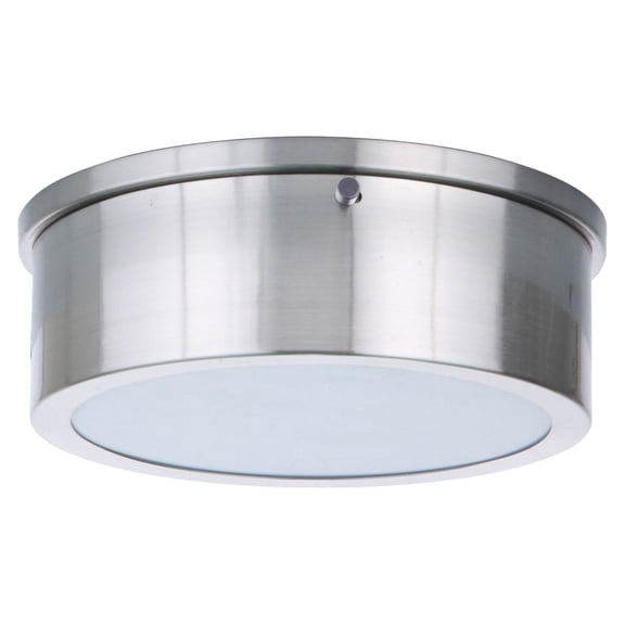 X6709-BNK-LED Craftmade Lighting Fenn - 9 Inch 10W LED Flush Mount-Brushed Polished Nickel Finish