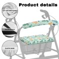 thumbnail image 5 of HELLHERO Dinosaur Rollator Seat Cover & Walker Seat Cover for Neighborhoods and Travel Non-Slip Cover Easy Fit Soft Anti-Slip Cover, 5 of 7