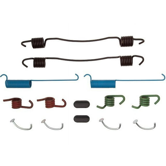 Front Drum Brake Hardware Kit - Compatible with 1966 - 1972 Ford F-250 RWD 1967 1968 1969 1970 1971