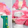 thumbnail image 6 of Halloween Pet Dinosaur Elastic Velvet Casual Wear For Small Medium Dogs, 6 of 7
