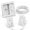 AC+2USB-a Kit, variant on AC+2USB-a Kit In Wall Cable Management Kit With Brush Plate and AC Outlets
