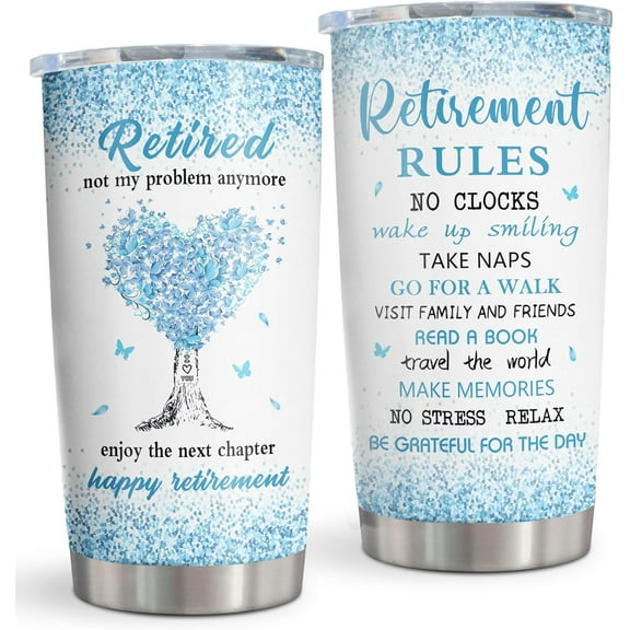 Retirement Gift For Woman, Retirement Gifts For Women 2024, Retirement Gifts For Men, Retirement Tumbler 20oz, Retirement Decorations, Cool Retirement Gifts, Retired Gifts, Farewell Gifts