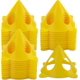 thumbnail image 1 of 40 Pack Yellow Cone Canvas and Cabinet Door Risers - Acrylic and Epoxy Pouring Paint Canvas Support Stands, 1 of 5