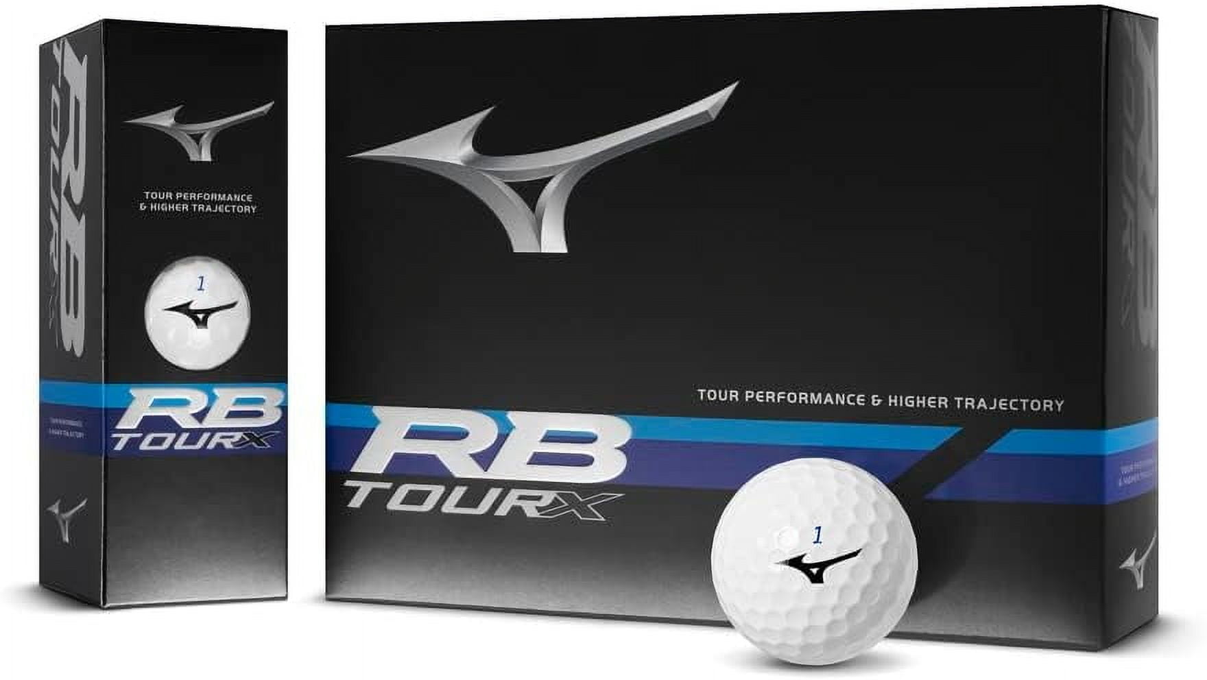 Mizuno RB Tour X Golf Balls, 12 golf balls (1 Dozen), White