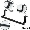 thumbnail image 5 of 2Pc Towel Rack,2Pc Towel Rack,Cabinet Hanger 2024 New Cabinet Towel Rack Dish Towel Rack Towel Rack Can Be Firmly Installed On All Standard Cabinets and Doors Features:, 5 of 6