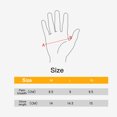 thumbnail image 6 of 1 Pair Sport Gloves Hollow Mesh Half Finger Unisex Anti slip Great Friction Wear Resistant Full Palm Weightlifting Cycling Workout Outdoor Gym Gloves, 6 of 8