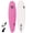 Pink, variant on Papaya Soft Top Long Foam Surfboard for Beginners and Kids - Includes Leash + Fins