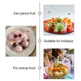 thumbnail image 2 of Fruit Skewers Decorative Cocktail Picks Bamboo Toothpick Product Tabletop Drinks Stirrers Appetizer 200 Pcs, 2 of 6