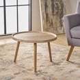 Gary Traditional Faux Wood Side Table, Oak Finish - Walmart.com