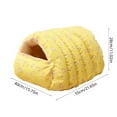 thumbnail image 3 of Thickened And Warm Fabric Cloth Pussy And Dog Beds Semi-enclosed Pet Beds, 3 of 6