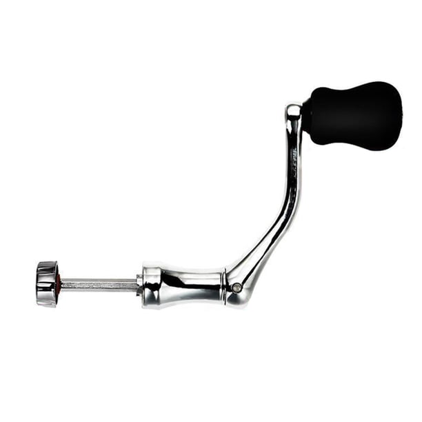 Universal Spinning Reel Manija Metal Carrete de pesca Rock Brazos de roca Grip Piezas