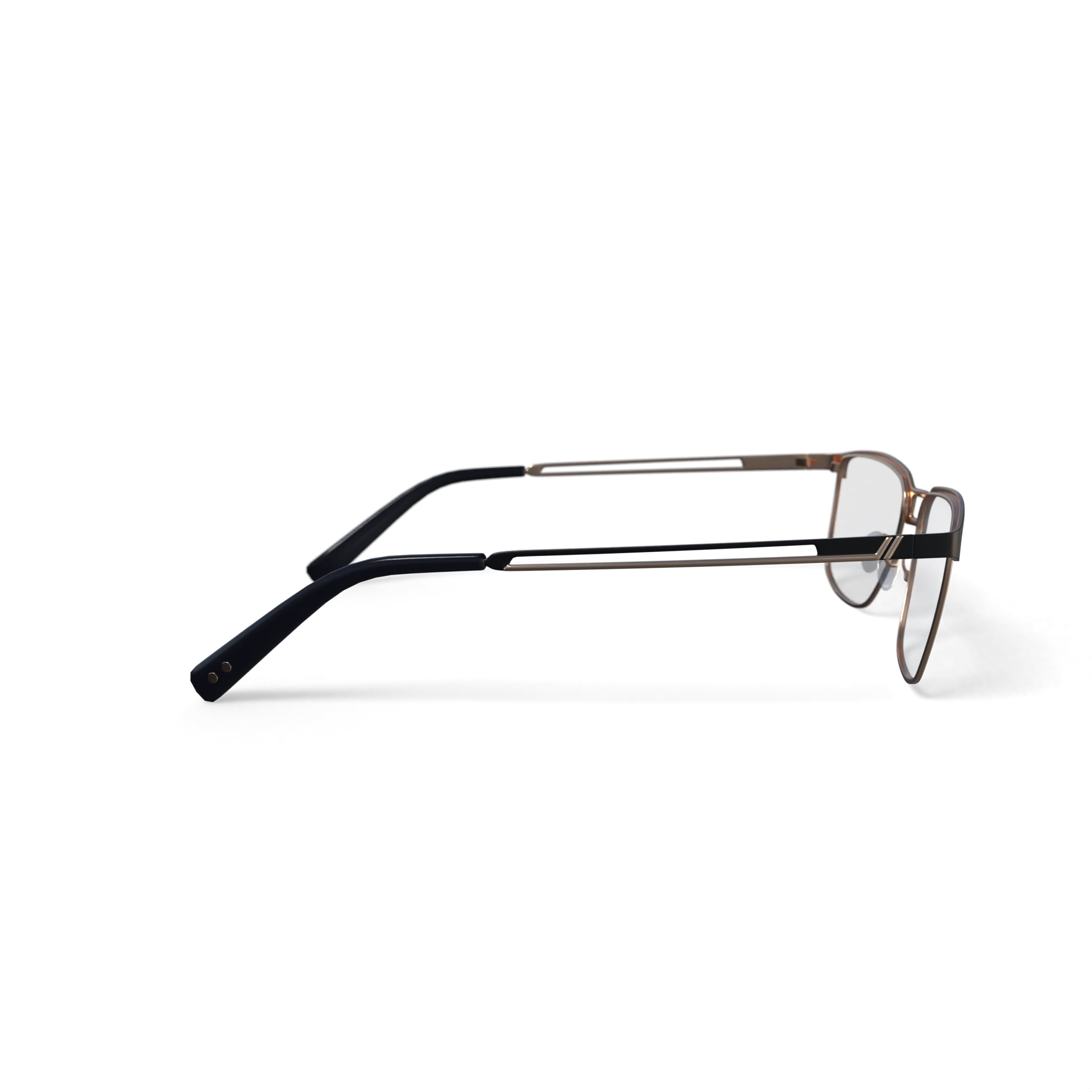 Reverb Men's RVMO5134 Prescription Eyeglasses with Case, Black
