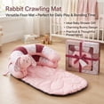 thumbnail image 6 of suihuooo 2 in 1 Tummy Time Baby Play Mat with 5 Sensory Toys For Infant For 6-18Months, 6 of 8