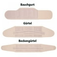 thumbnail image 2 of 2pcs postpartum belly band M skin color-Color:Style1, 2 of 4