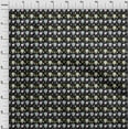 thumbnail image 4 of oneOone Polyester Spandex Black Fabric Circus Sewing Fabric By The Yard Printed Diy Clothing Sewing Supplies 56 Inch Wide-aB, 4 of 5