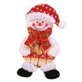 thumbnail image 2 of kiskick Cute Christmas Ornament with Lanyard - Santa Claus Snowman Elk Christmas Tree Doll Pendant Party Supplies, 2 of 8