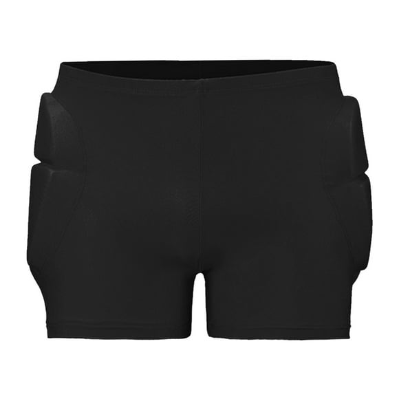 Kids Skate Padded Shorts, Ice Skating Ski Protective Gear with Breathable Hip & Tailbone Armor for Age 8-14
