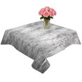 thumbnail image 2 of Grey Vintage Table Cloth Waterproof Tablecloths, Modern Abstract Art Oil Paiting Tablecloth Dining Table Cover for Kitchen Party Tabletop Outdoor, Square Tablecloth 54x54 Inch, 2 of 9