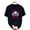 Style9, variante sur T-Shirt d'Été Noir Imprimé Doux et Respirant Tenue Décontractée Chemise à Manches Courtes