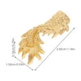 thumbnail image 2 of SEWACC Bronze Dragon-Seeking Ruler Water Dowsing Rod Divining Rods For Water Ghost Hunting Tool Feng Shui Accessory, 2 of 8