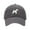 Grey, variant on Baseball Cap Embroidered Hat for Fox Terrier Men's Adjustable Cotton Unisex Embroidery Baseball Caps