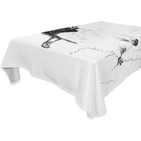 

POPCreation Penguin Tablecloth 52x70 inches