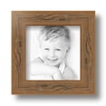 thumbnail image 2 of ArtToFrames 5" x 5" Brown Picture Frame, 5x5 inch Brown Wood Poster Frame (WOM-4628), 2 of 7