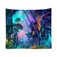 thumbnail image 2 of Tapiz decorativo para pared Xihbxyly colores bohemios bordes cosidos a mano, 2 of 5
