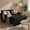 Black, variant on ShiKeyi 3 in 1 Convertible Sleeper Futon Sofa Bed, 55" Pull Out Sofa Bed with Storage Pocket/Side Pocket/2 Pillows for Living Room, Black