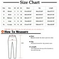 thumbnail image 3 of Viikei Women's High Waisted Leggings Plush and Thick,Women's Casual Fashion Solid Color High Waist Add Fleece To Thicken Straight Barrel Cowboy Pants Black L, 3 of 8