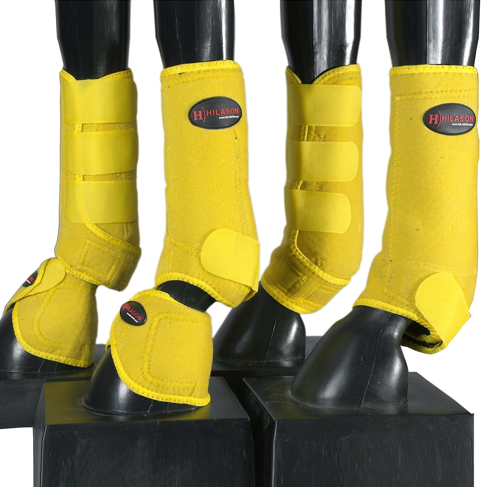 yellow horse boots