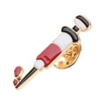 thumbnail image 2 of SIEYIO Injection Blood Syringe Pins Brooches Medical Doctor Nurse Equipment Jewelry, 2 of 6