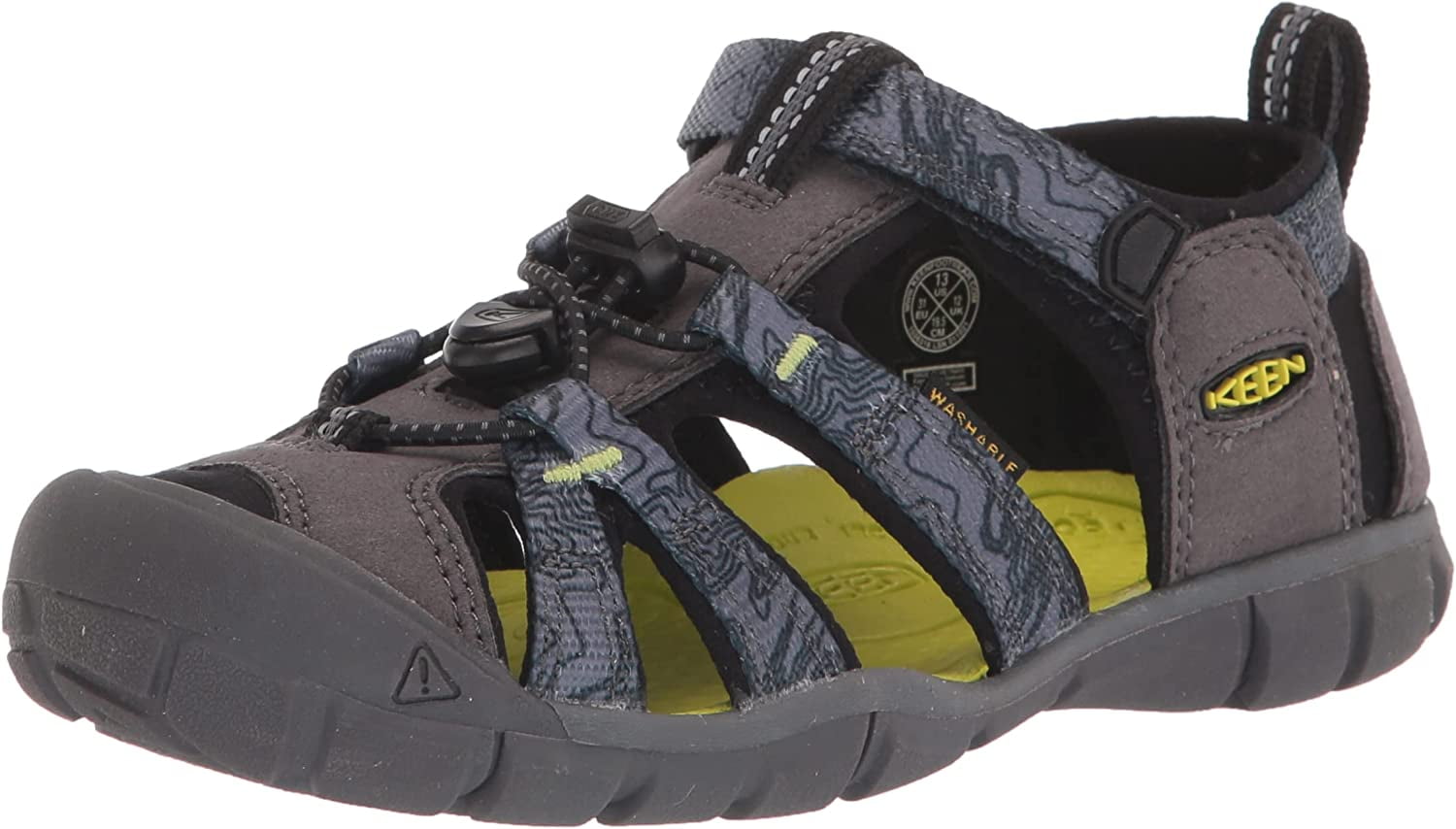 Seacamp II CNX Sandale für große Kids | Ribbon Red/Alloy | KEEN Footwear Europe