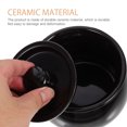 thumbnail image 2 of Ceramic Soup Bowl Set 2pcs Elegant Stewing Pot for Home Kitchen Use, 2 of 8
